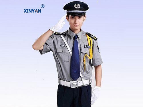 現(xiàn)貨銀灰色保安服批發(fā) 保安服定做